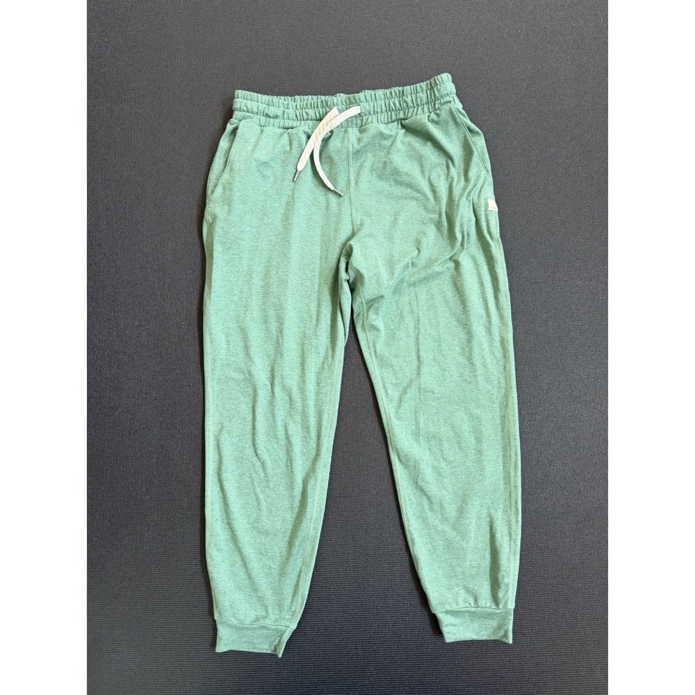 Vuori Pants Womens Small Green Performance Joggers Stretch Lounge